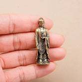 Miniature Shakyamuni Copper Figurine